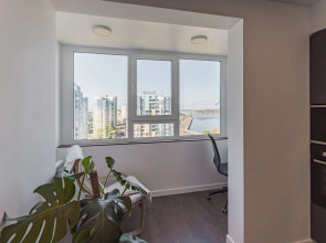 Квартира с панорамным видом на Волгу