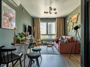 Квартира Dobrolyubova Great View 29 Floor