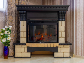 Квартира Просторная для 6х гостей с камином и видом на море