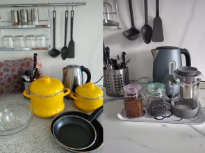 Квартира Студия от Vgosti61 Черное на Белом