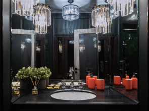 Апартаменты Lalapart Black Emerald с сауной в ЖК Савеловский Сити