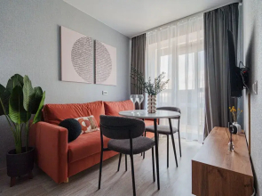 Krasivaya dvukhkomnatnaya formata Evro v ZhK Moskovskij Kvartal Flat