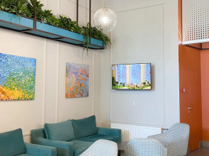 Квартира Kvartirika Stеel Grеy у метро Автово