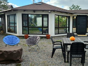 S Saunoy Na Zarechnoy Private house