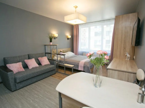 Квартира New Horizon Ovechkin Apartments Aquamarine  рядом с Московским вокзалом