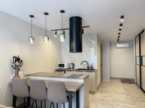 Квартира Стильная Двухкомнатная с Видом на Море во Владивостоке