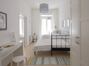 Квартира с двумя спальнями и кухней-гостиной