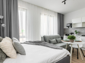 Квартира Новая светлая студия в ЖК бизнес класса Метрополия в центре Москвы