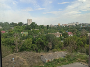 Квартира с видом на пойму реки Царица