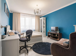 Апартаменты на Волжской набережной 26, с видом на Волгу. м.Стрелка. Сова-Дом