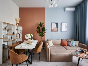 Квартира GM Apartments Тихая и уютная Трехкомнатная на Краснопресненской набережной