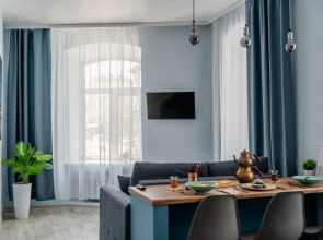 Апартаменты Новые Двухкомнатные с видом на Покровку №3