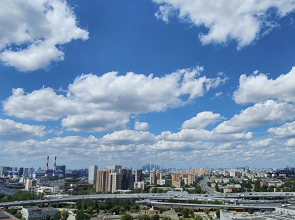 Квартира cтильная с панорамным видом на Moscow City, рядом с метро