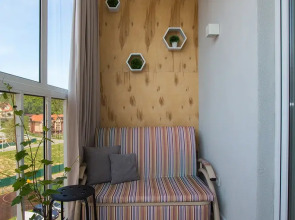 Апартаменты Аврора с видом на лес и озеро