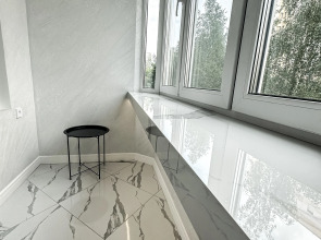 Апартаменты на Чкалова после ремонта, 2 комнаты: гостиная и спальня