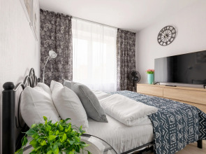 Апартаменты Живи в Курортном однокомнатная квартира Садовая 90