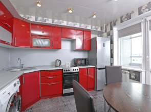 Na 14 etazhe s prekrasnim vidom na gorod Flat