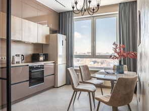 Квартира Moscow Deluxe Apartments Fili Family Suite