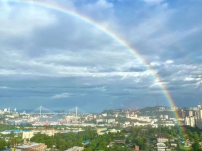 Квартира Студия Друзья с панорамным видом