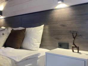 Частный дом Барн-хаус с сауной и чаном