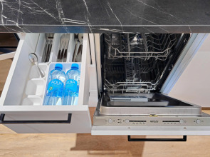 Апартаменты Стильная новая студия с видом на Москва-Сити