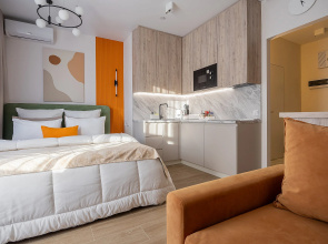 Apartamenty radom s akvaparkom okeanis <<Otelle>> (Kak Doma)