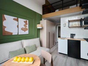 Квартира Апартаменты Два Города рядом с метро Текстильщики