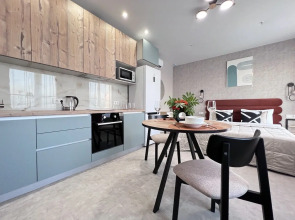 Апартаменты Bид на реку с террасы 13го этажа