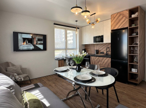 Апартаменты ДзенХоум в стиле оп-арт 105