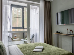 Квартира Студия с Качелью в Зеленогорске