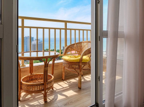 Апартамент Люкс Красивейший в ЖК «Барселона парк» с большим балконом и видом на море