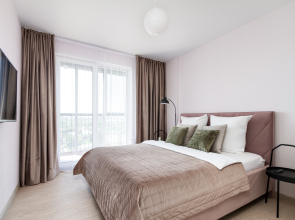 Dvukhkomnatnaya Ryadom s Akvaparkom Flat
