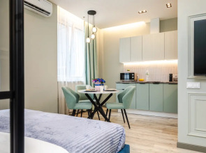 Апартаменты «Голубика, комфорт» в районе ВДНХ «Эстет Апарт»