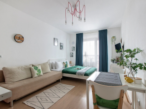 Квартира с балконом Piter Apartments у Московского проспекта