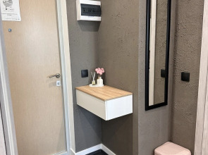 1-к. квартира на Базарной площади с видом на пруд, 30 м², 22 этаж