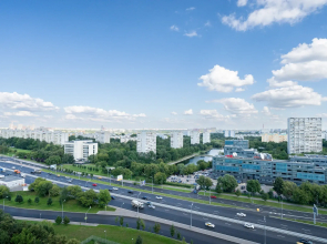 Квартира Стильная двухкомнатная квартира Natali apart на метро Пражская