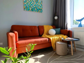 Апартаменты Рыба-Кит в современном комплексе на Яблоневой