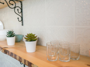 Апартаменты с видом на закат и крыши