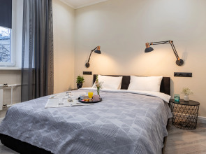 Апартаменты Авторская квартира с камином в самом сердце СПБ