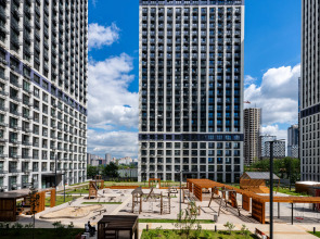 Квартира Дизайнерская студия. 2 этаж. Вид на МГУ