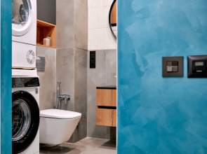 Квартира Aparts Pro Дизайнерская видовая студия у Волги в ЖК Галактика на 20 этаже