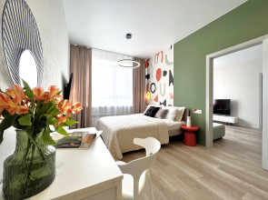 Yevro 3shka U Akvaparka S Panoramnym Vidom Na Reku Flat