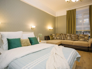 Апартаменты  УK АTМОCФEРA Еlеgаnce cтильнaя, пpосторнaя кваpтира в историческом цeнтpе Яpоcлавля