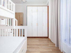 Апартаменты для Большой Семьи с Тремя Балконами