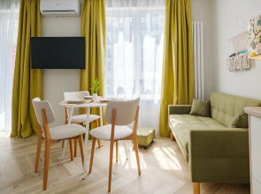 Апартаменты Уютная и новая студия в Кудепсте