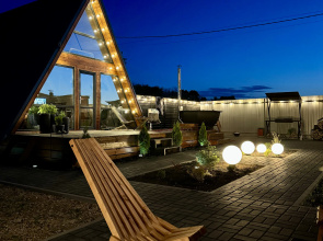 Частный дом в стиле A-frame