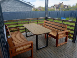 Частный дом Флотский домик с чаном