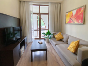 Однокомнатная квартира с Видом на Горы в 300м от Подъёмника