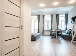 Квартира Стильная Евродвушка с Балконом в Центре Петроградской