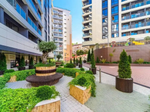 Апартаменты Сокол на верхнем этаже с балконом